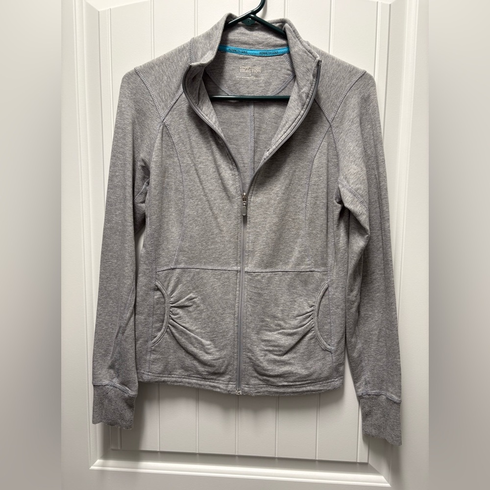 Kenneth Cole Reaction Light Gray Women's Utility Jacket